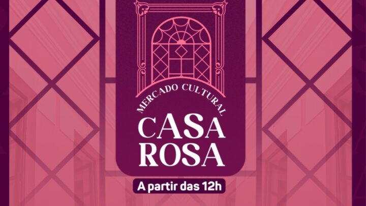 Confira a programação do Mercado Cultural Casa Rosa deste fim de semana