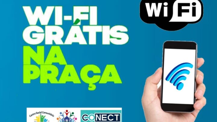 Praça do bairro Agamenon vai ter Internet de graça para os moradores