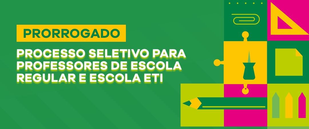 Prorrogada Seleção Pública Simplificada para contratação temporária de professores