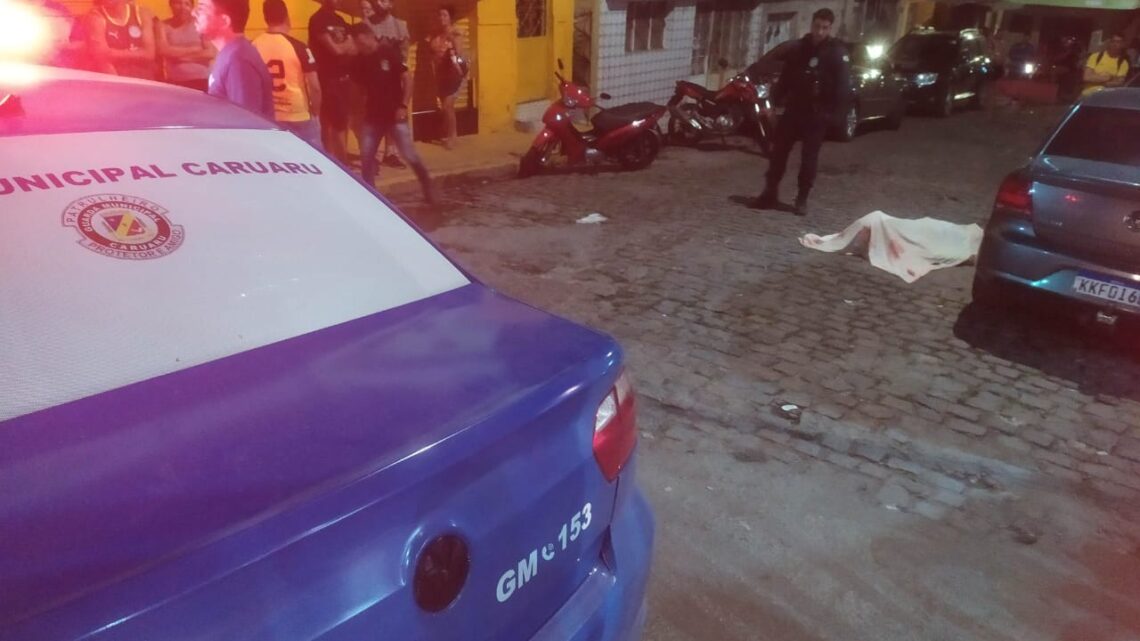 Homem é assassinado com vários tiros em Caruaru