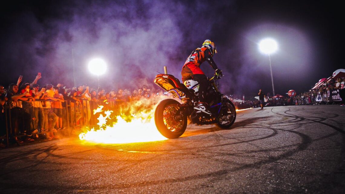 Show de Motos é realizado neste sábado no encerramento do MotoFest 2023