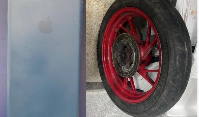 PM prende suspeitos de furtos de pneus de motos