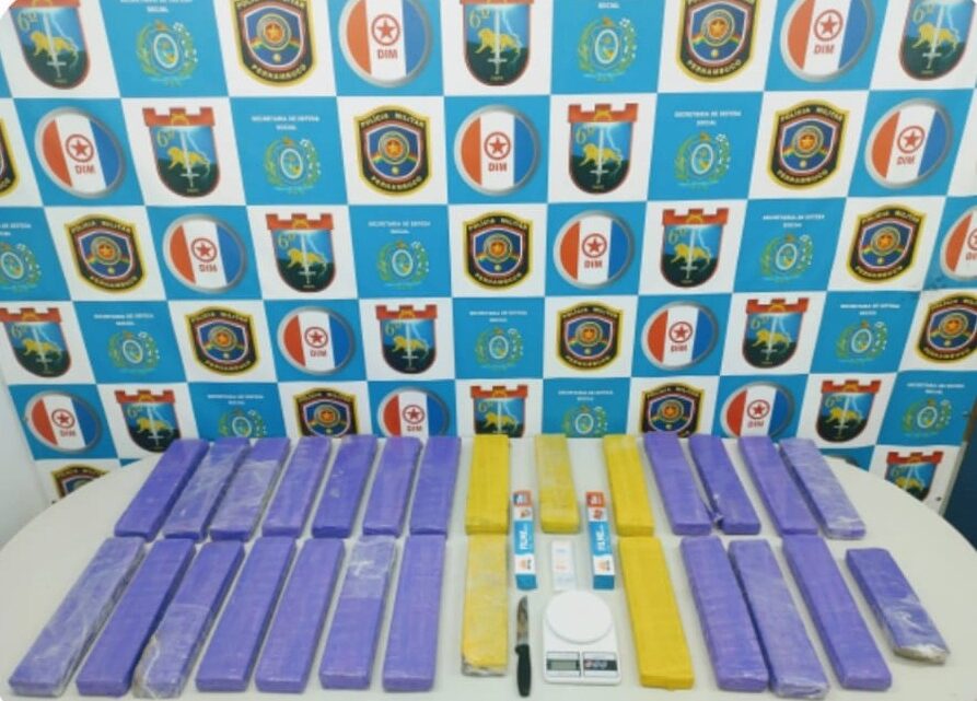 PM apreende mais de 30kg de maconha PM apreende mais de 30kg de maconha