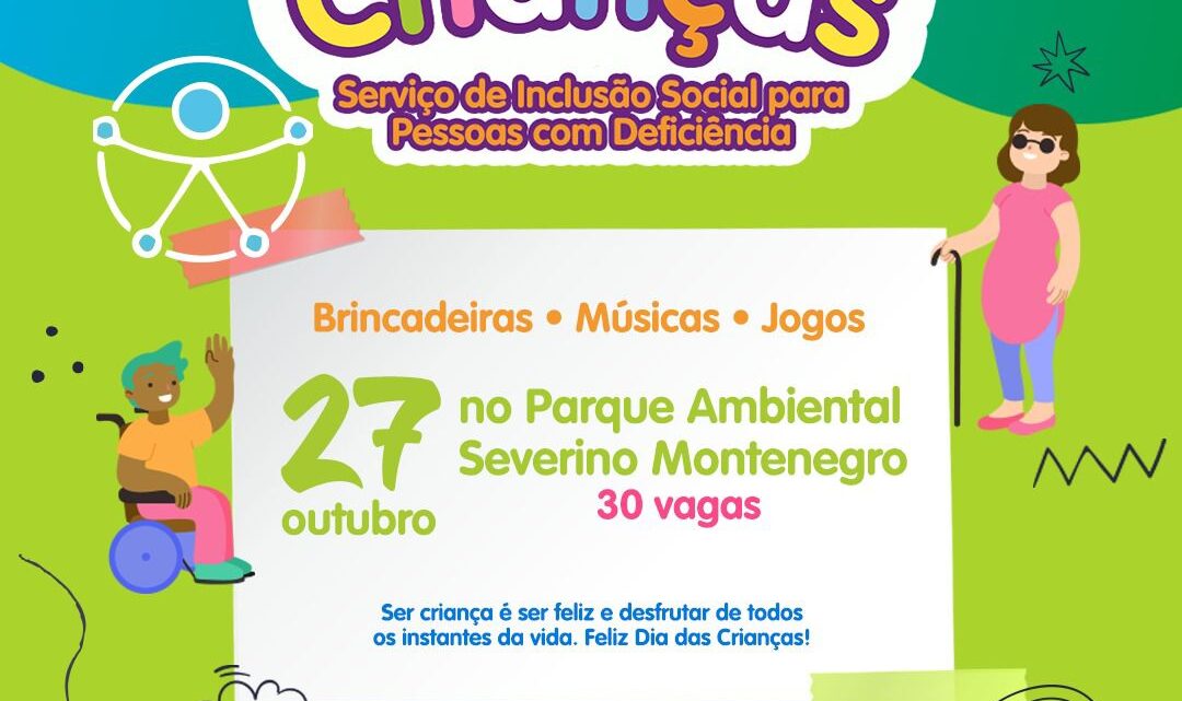 Prefeitura de Caruaru realizará manhã inclusiva para crianças com deficiência Prefeitura de Caruaru realizará manhã inclusiva para crianças com deficiência