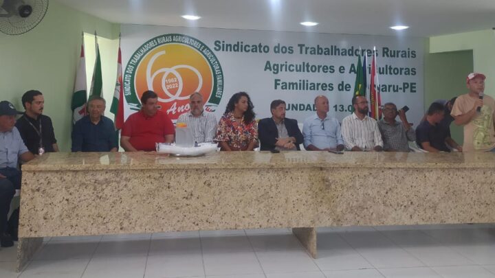Plano-Safra 2023/2024 lançado no Sindicato dos Trabalhadores e Trabalhadoras Rurais de Caruaru