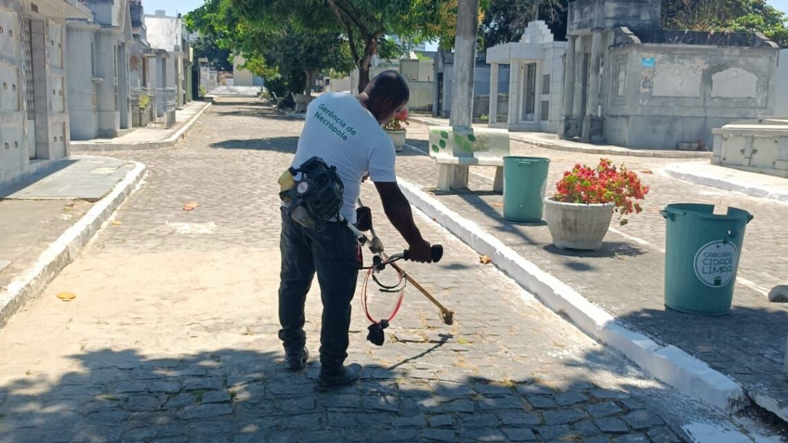 Confira a programação dos cemitérios públicos de Caruaru no Dia de Finados