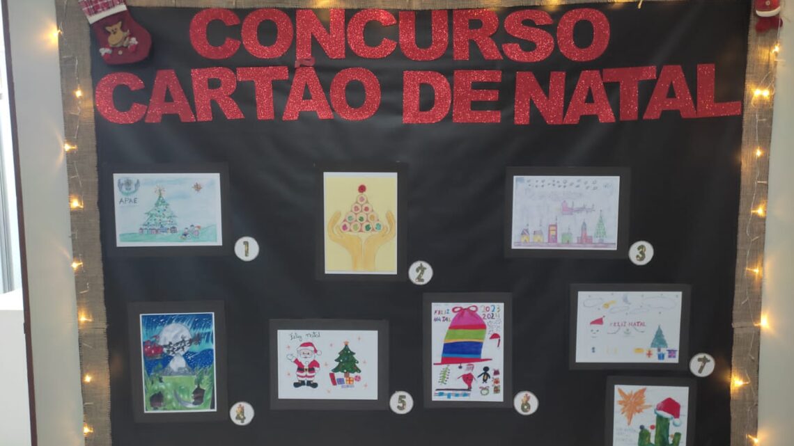 Apaes de Pernambuco já tem representante no concurso de Cartão de Natal Apaes de Pernambuco já tem representante no concurso de Cartão de Natal