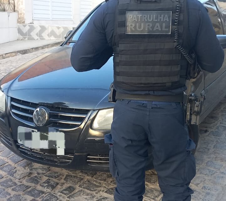 Veículo roubado é recuperado pela Guarda Municipal de Caruaru