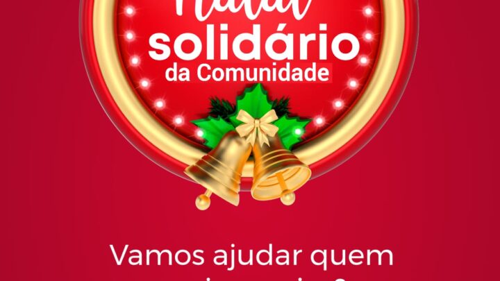 Campanha Natal Solidário é lançada pela Associação de Moradores do bairro Agamenon