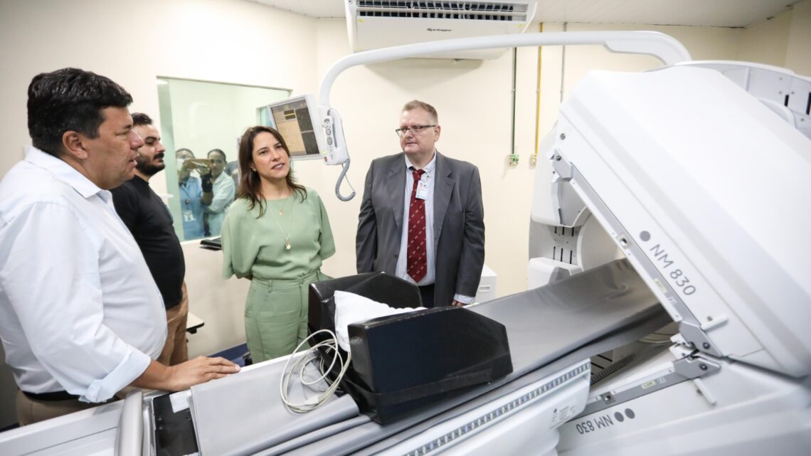 Governadora Raquel Lyra inaugura primeiro setor de Medicina Nuclear na rede pública estadual, com capacidade de realizar 900 cintilografias por mês