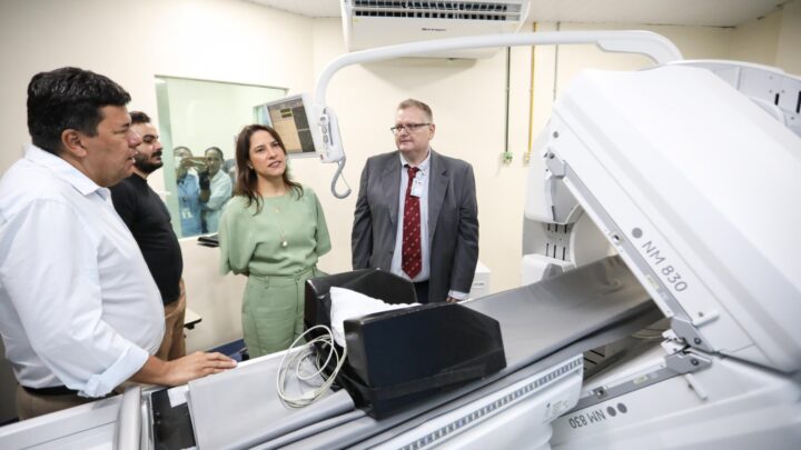 Governadora Raquel Lyra inaugura primeiro setor de Medicina Nuclear na rede pública estadual, com capacidade de realizar 900 cintilografias por mês