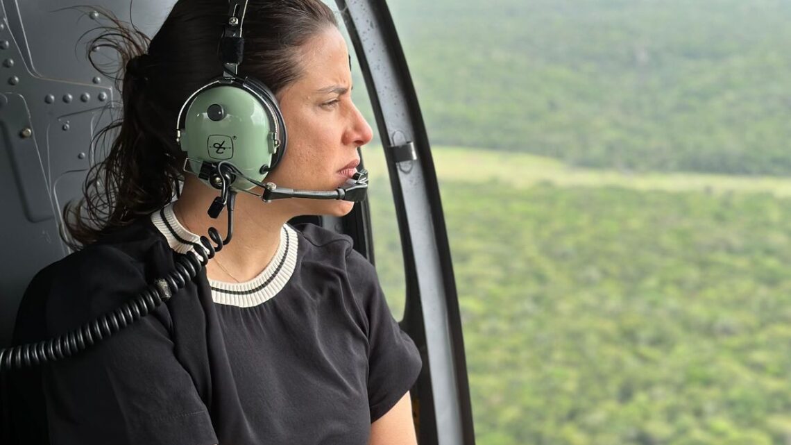 Governadora Raquel Lyra visita área em que será construída a Escola de Sargentos em Pernambuco e destaca relevância de unir construção e atenção à pauta ambiental