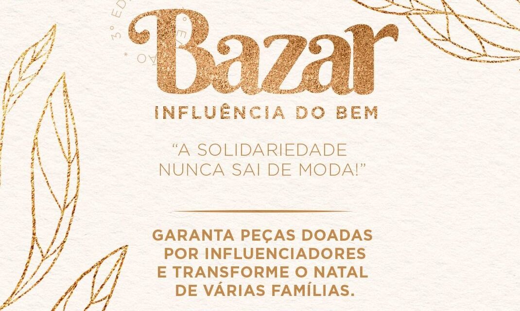 Transforma Caruaru realizará a 3ª edição do Bazar do Bem