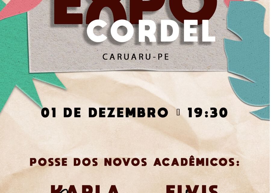 Academia realiza Expocordel 2023 em Caruaru sexta (1°) e sábado (2)