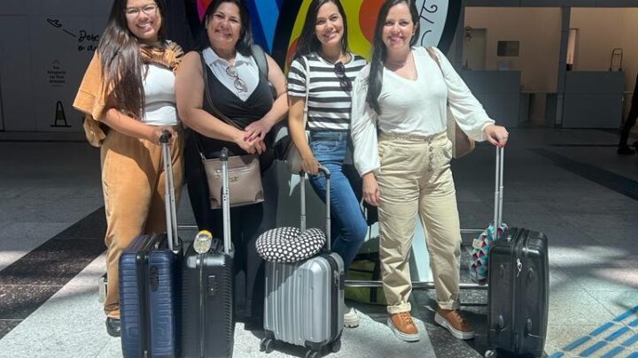 Servidoras da saúde representam Caruaru em viagem à São Paulo