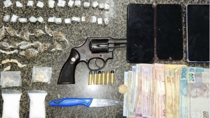 PM prende quatro homens e uma mulher por tráfico de drogas no Ceasa