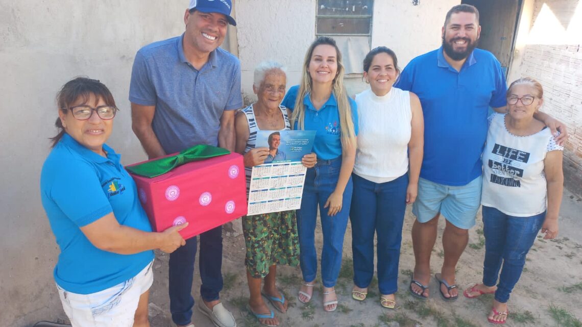 Júnior Letal encerra 2023 com Natal Solidário no bairro Agamenon