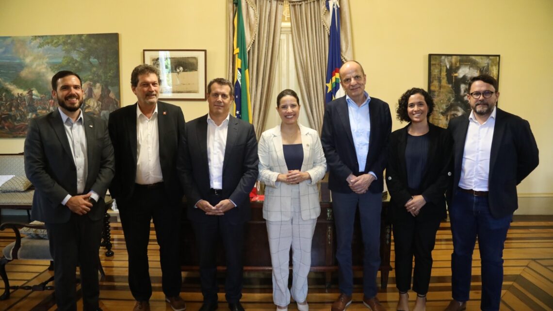 Governadora Raquel Lyra recebe embaixador da Suíça, Pietro Lazzeri Governadora Raquel Lyra recebe embaixador da Suíça, Pietro Lazzeri