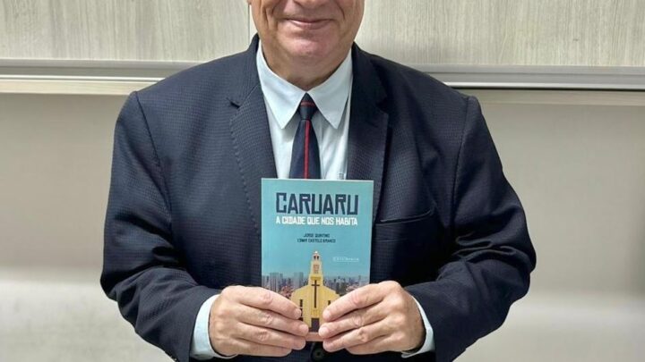 Vereador Jorge Quintino fará lançamento do seu livro nesta quarta-feira e convida população