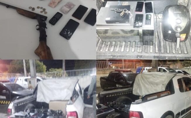 PM recupera produtos roubados em Pesqueira