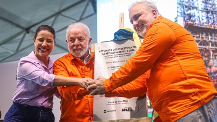 “Este dia marca o reencontro do passado de Pernambuco com o seu futuro”, destaca governadora Raquel Lyra durante anúncio da ampliação da Refinaria Abreu e Lima