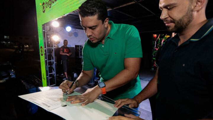 Prefeito Rodrigo Pinheiro anuncia construção de lavanderia pública em Residencial