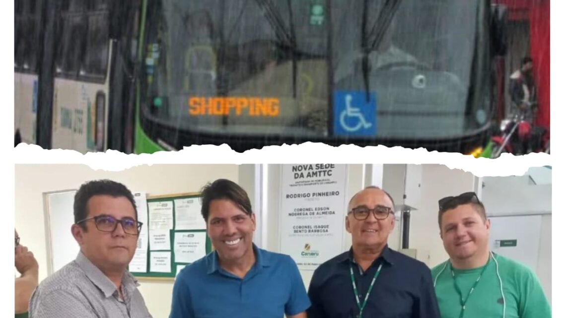 Júnior Letal comemora implantação de linha de ônibus para o Shopping que vai beneficiar moradores dos bairros Agamenon, Encanto da Serra, Adalgisa Nunes, Wirton Lira e Morada Verde Júnior Letal comemora implantação de linha de ônibus para o Shopping que vai beneficiar moradores dos bairros Agamenon, Encanto da Serra, Adalgisa Nunes, Wirton Lira e Morada Verde