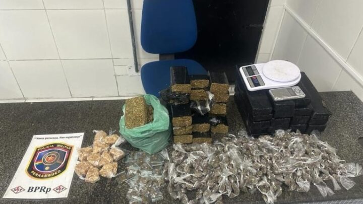 Radiopatrulha apreende grande quantidade de droga que seria vendida no período momesco