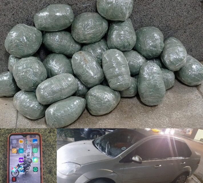 PM apreende mais de 31kg de maconha PM apreende mais de 31kg de maconha
