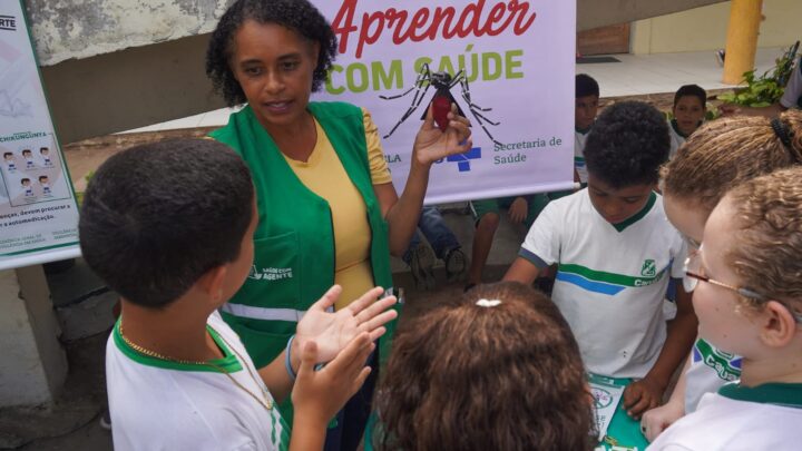 Caruaru inicia nas escolas mobilização educativa de enfrentamento ao Aedes Aegypti