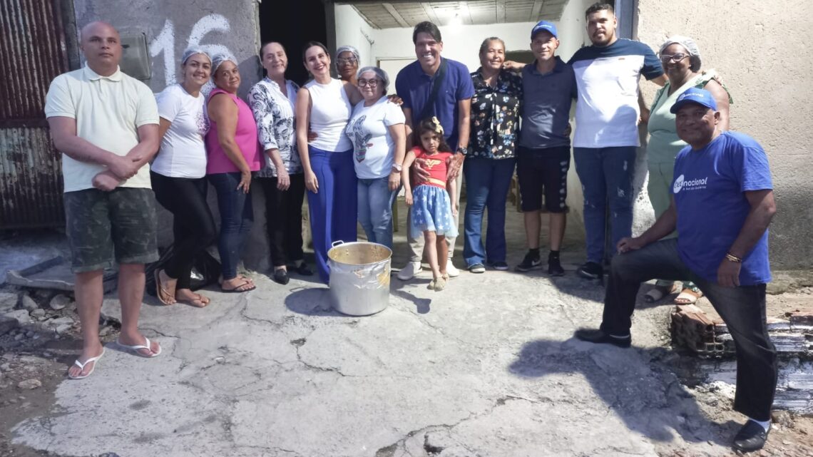Centro Social Comunitário Júnior Letal promove Sopão e Bazar Solidário no Posto Agamenon