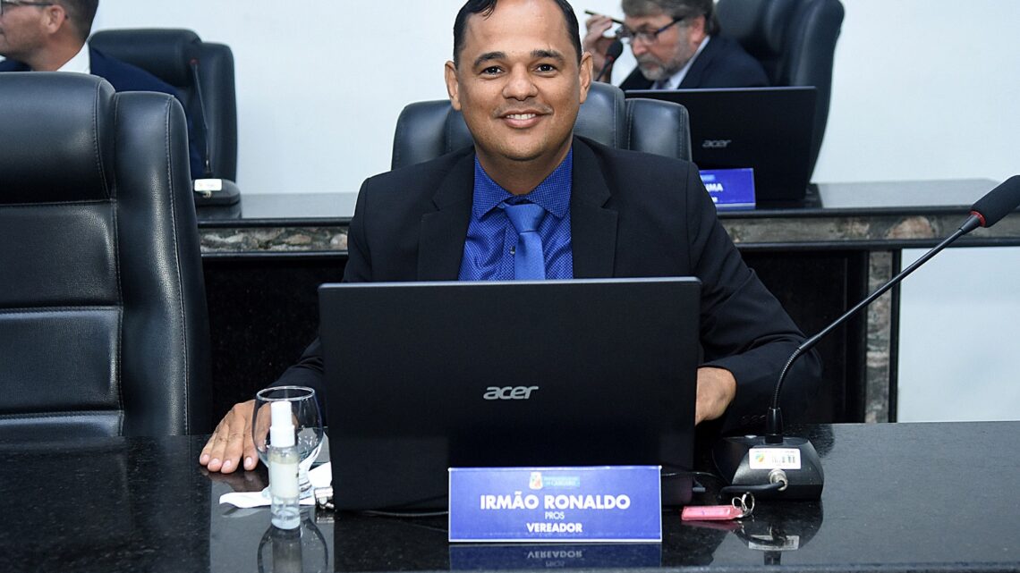 Vereador Irmão Ronaldo solicita mutirão de limpeza, iluminação, rotatória, semáforos e terraplanagem