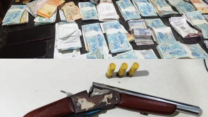 PM captura assaltantes de posto de combustível