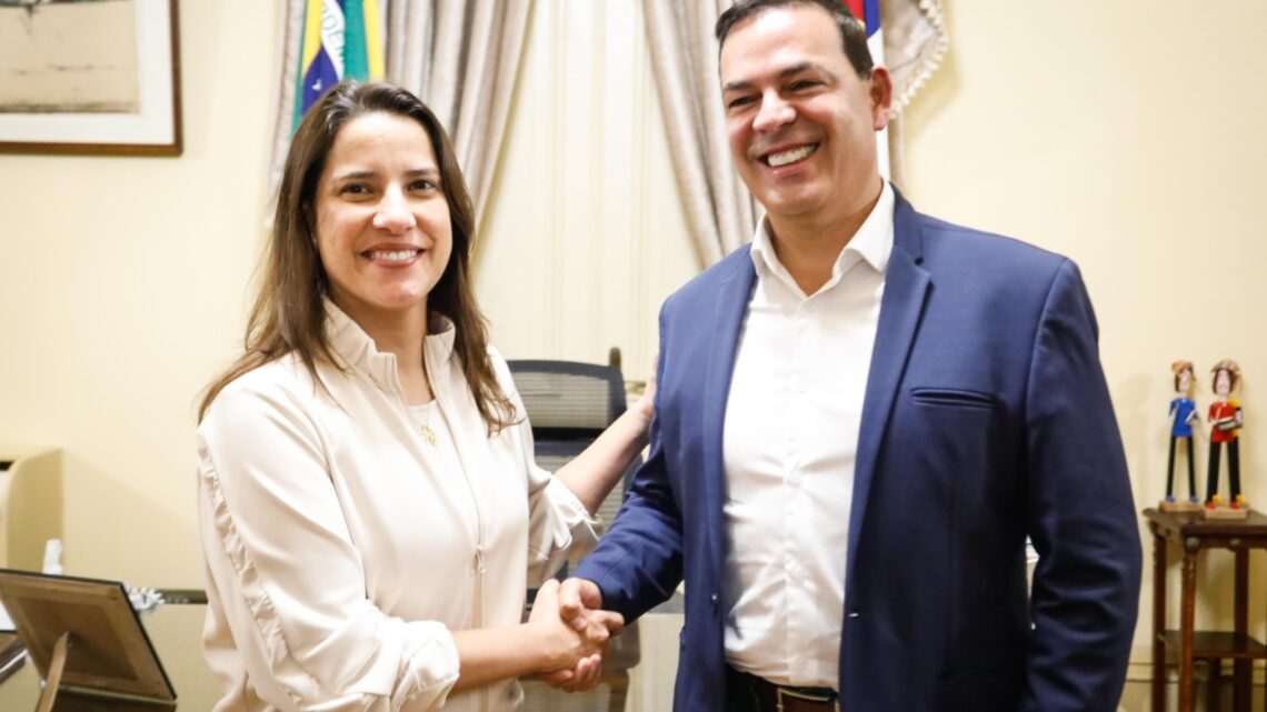 Governadora e prefeito de Garanhuns discutem o 32º Festival de Inverno – FIG Governadora e prefeito de Garanhuns discutem o 32º Festival de Inverno – FIG