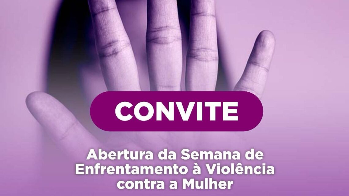 Semana de Enfrentamento à Violência contra a Mulher será realizada em Caruaru