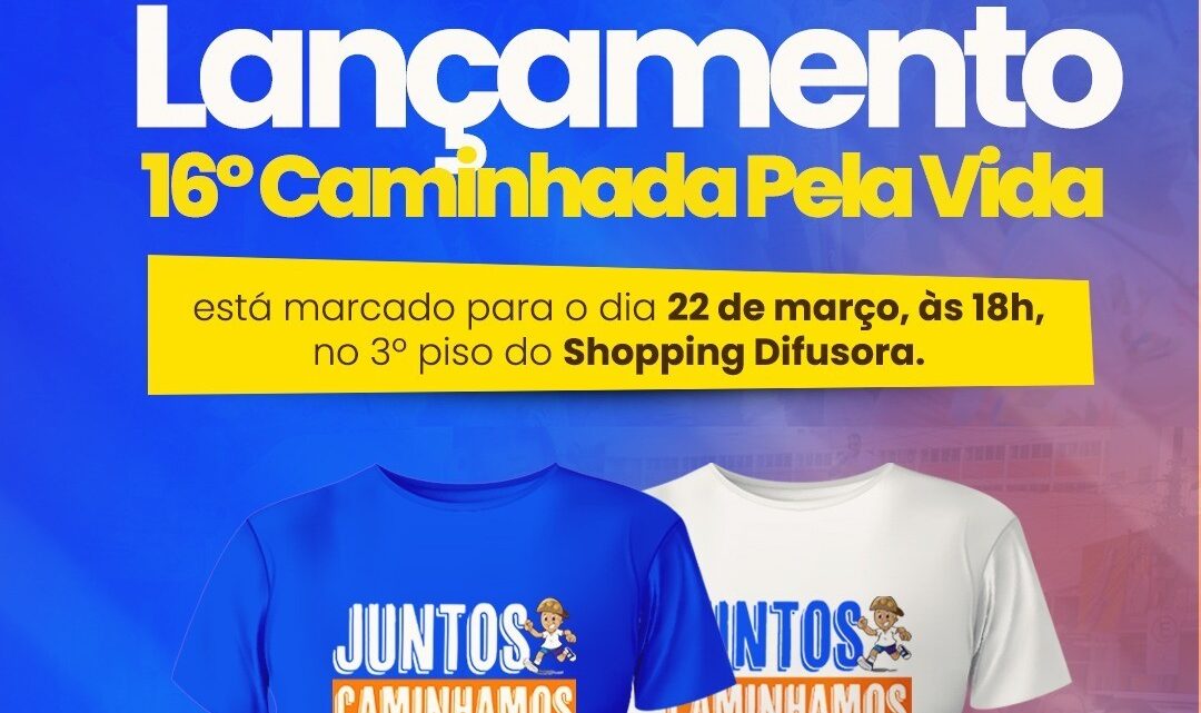ICIA vai lançar 16ª edição da Caminhada pela Vida com muitas novidades ICIA vai lançar 16ª edição da Caminhada pela Vida com muitas novidades