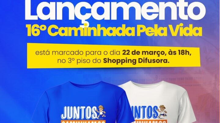 ICIA vai lançar 16ª edição da Caminhada pela Vida com muitas novidades