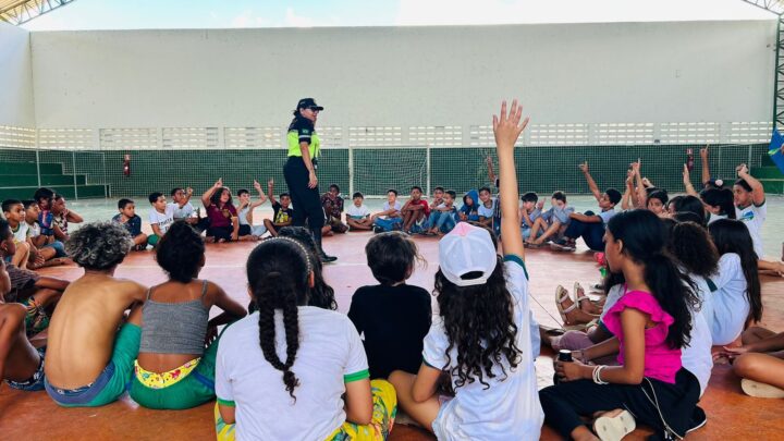 AMTTC realiza ações nas escolas da rede municipal de conscientização no trânsito