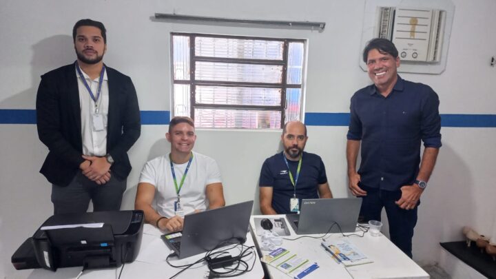Novo Gerente Regional da Compesa visita o Centro Social Comunitário Júnior Letal
