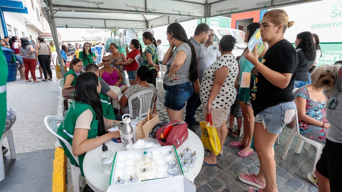 Caravana da Saúde e Cidadania leva serviços para o Bairro Vassoural, em Caruaru Caravana da Saúde e Cidadania leva serviços para o Bairro Vassoural, em Caruaru