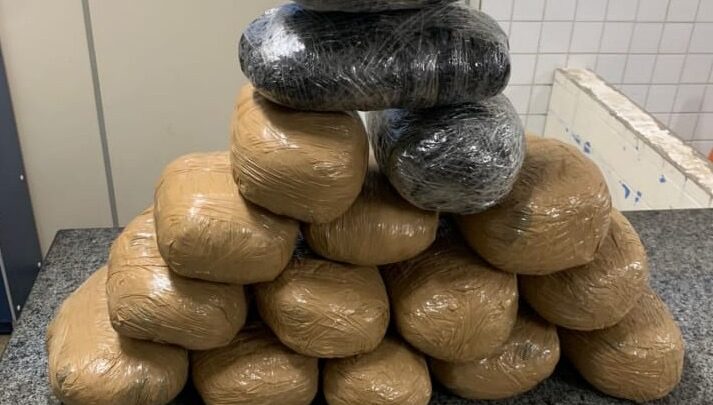 PMPE apreende quase 17kg de maconha pronta para o consumo