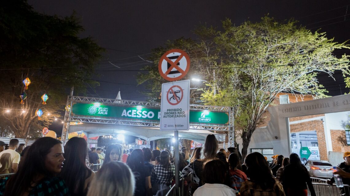 Espaço aéreo do São João de Caruaru será monitorado pela Defesa Civil