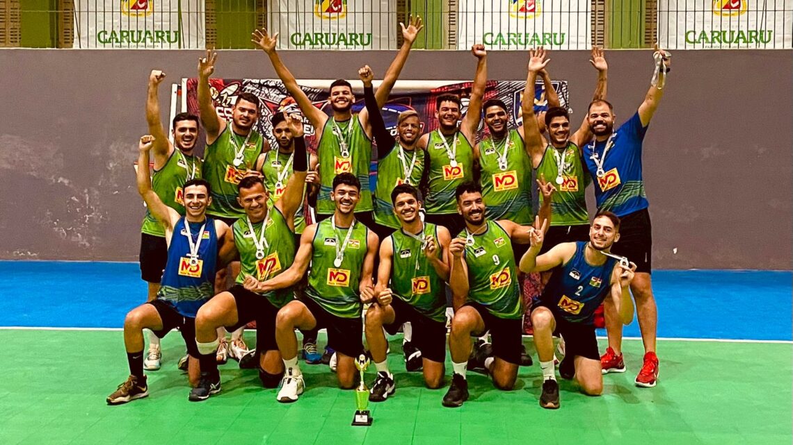 Seleção de Voleibol Masculina de Caruaru vence 1ª etapa da Liga Inovação Pernambucana