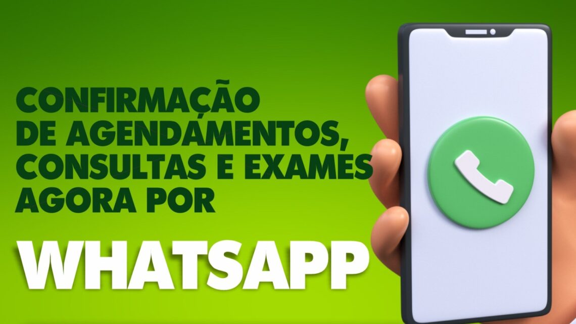 Secretaria de Saúde de Caruaru agora usa o WhatsApp para confirmação de agendamentos com os usuários