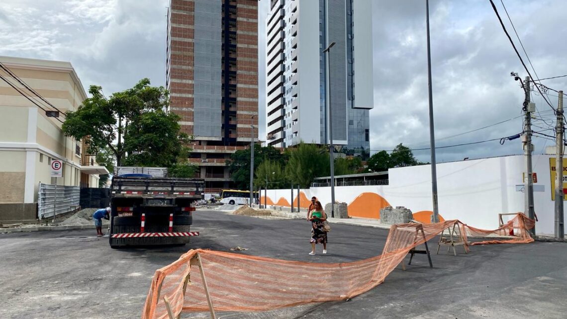 Terminais de ônibus em frente à Estação Ferroviária está prestes a ser entregue