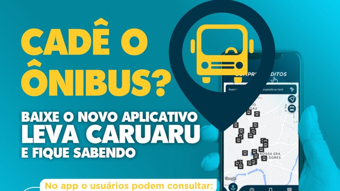 AMTTC incentiva população a utilizar novo aplicativo do Leva Caruaru
