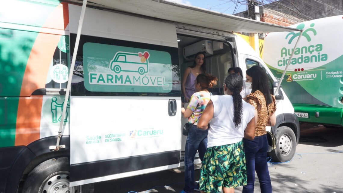 Farmamóvel completa dois anos com mais de 1,5 milhão de remédios distribuídos em Caruaru Farmamóvel completa dois anos com mais de 1,5 milhão de remédios distribuídos em Caruaru