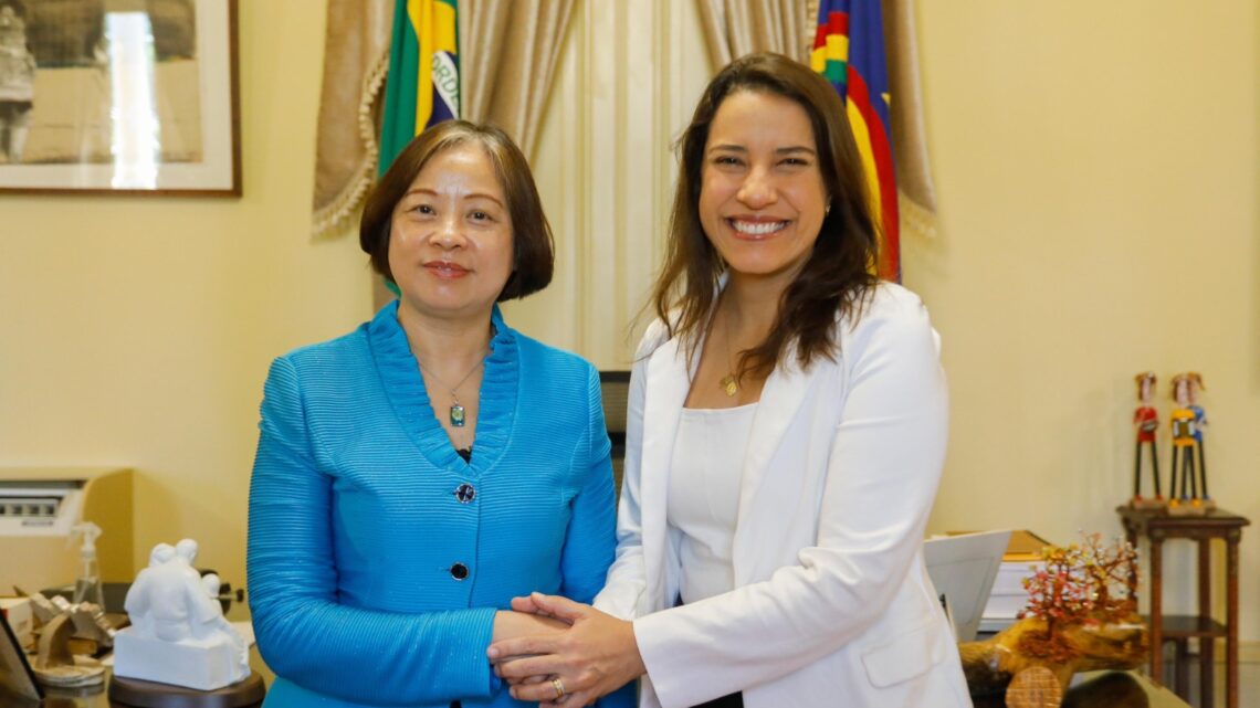 Governadora Raquel Lyra apresenta potenciais econômicos de Pernambuco para a nova cônsul-geral da China no Recife Governadora Raquel Lyra apresenta potenciais econômicos de Pernambuco para a nova cônsul-geral da China no Recife