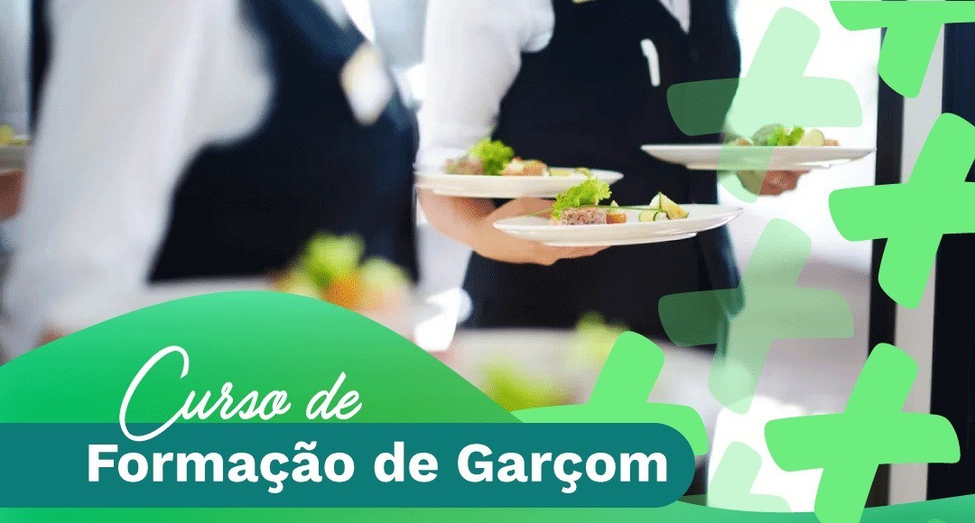 Inscrições abertas para curso gratuito de garçom em Caruaru