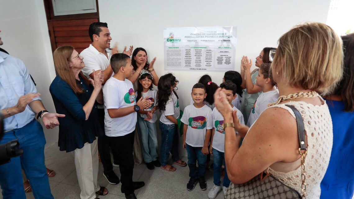 Prefeito Rodrigo Pinheiro inaugura Centro de Referência e Formação da Primeira Infância